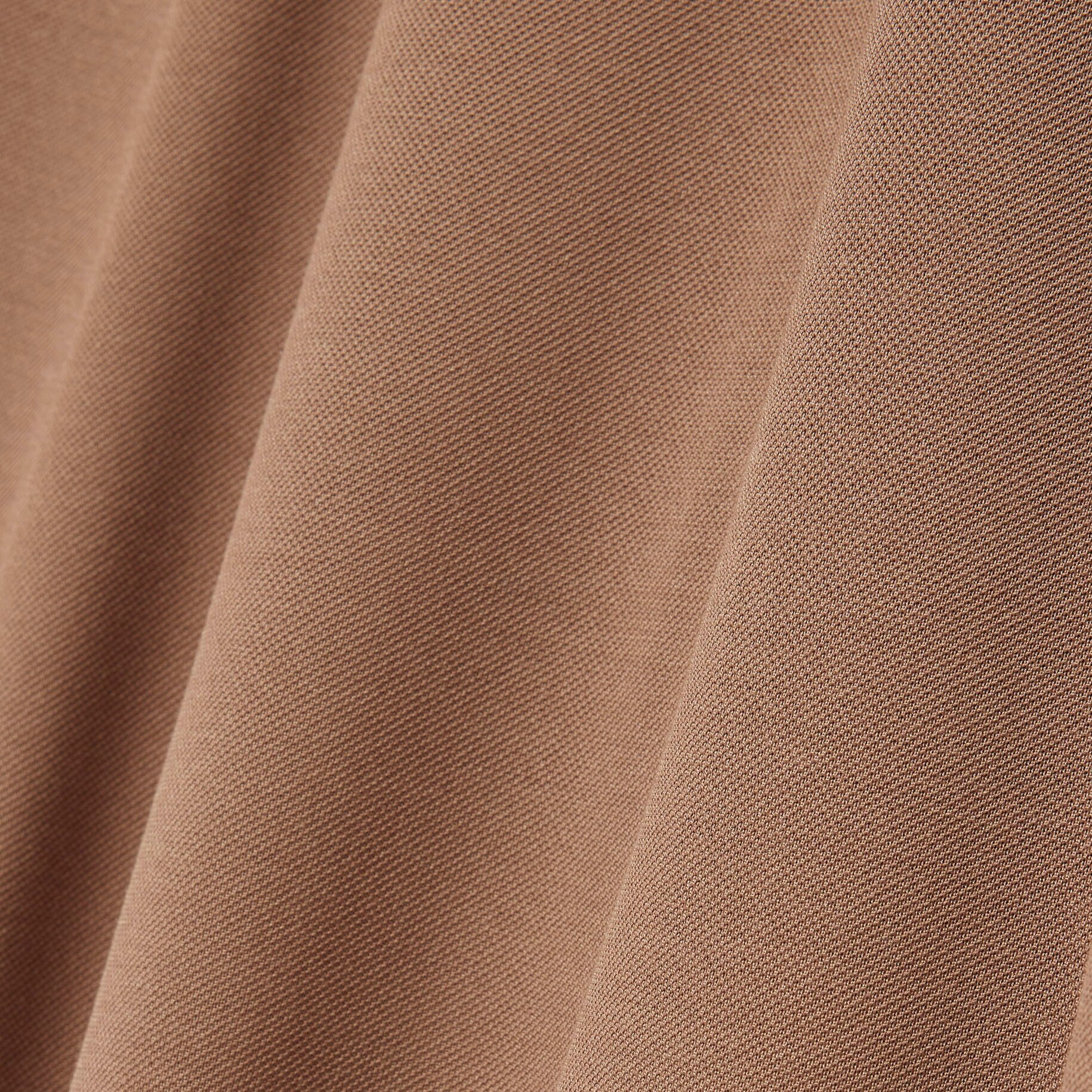Gaun Maxi Sutra Kerah Polo Runway image number 8