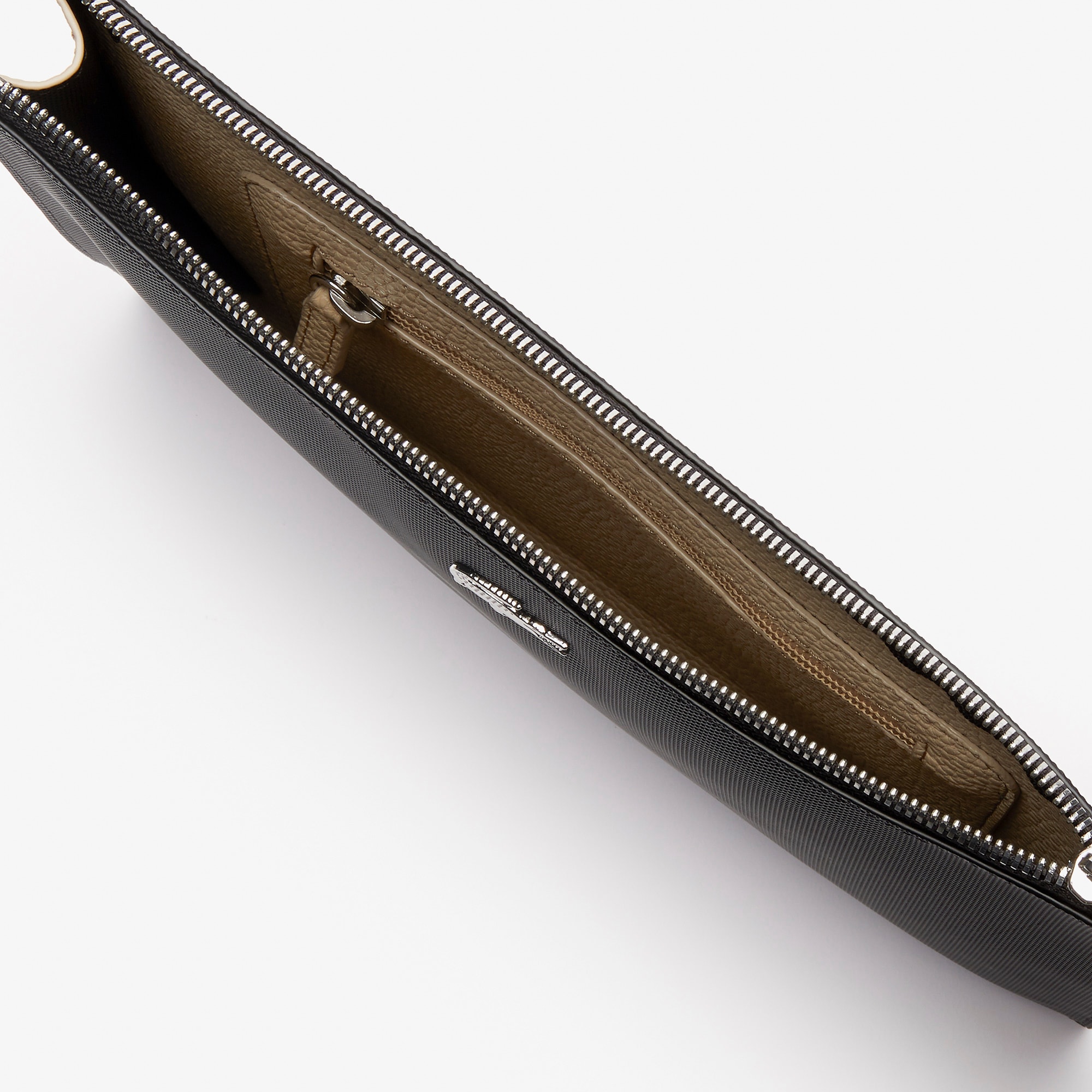 Anna Coated Piqu&eacute; Canvas Pouch image number 4