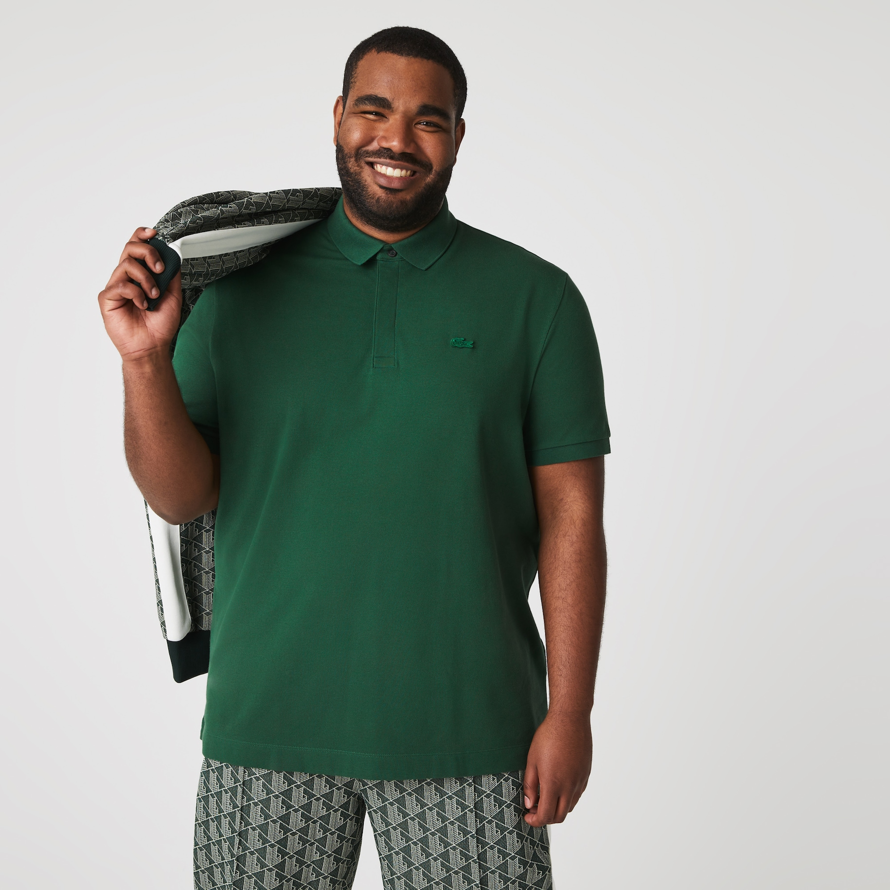 Regular Fit Paris Stretch Piqu&eacute; Polo Shirt image number 7