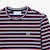 Long Sleeved Striped Cotton T-Shirt image number 4