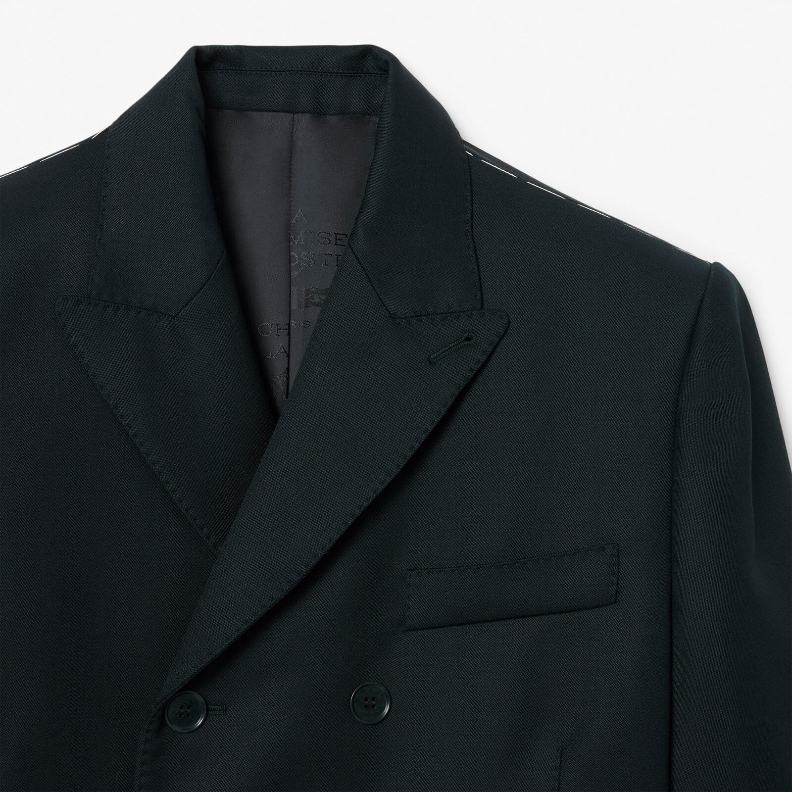 Blazer Wol Ringan Double Breasted Runway image number 5