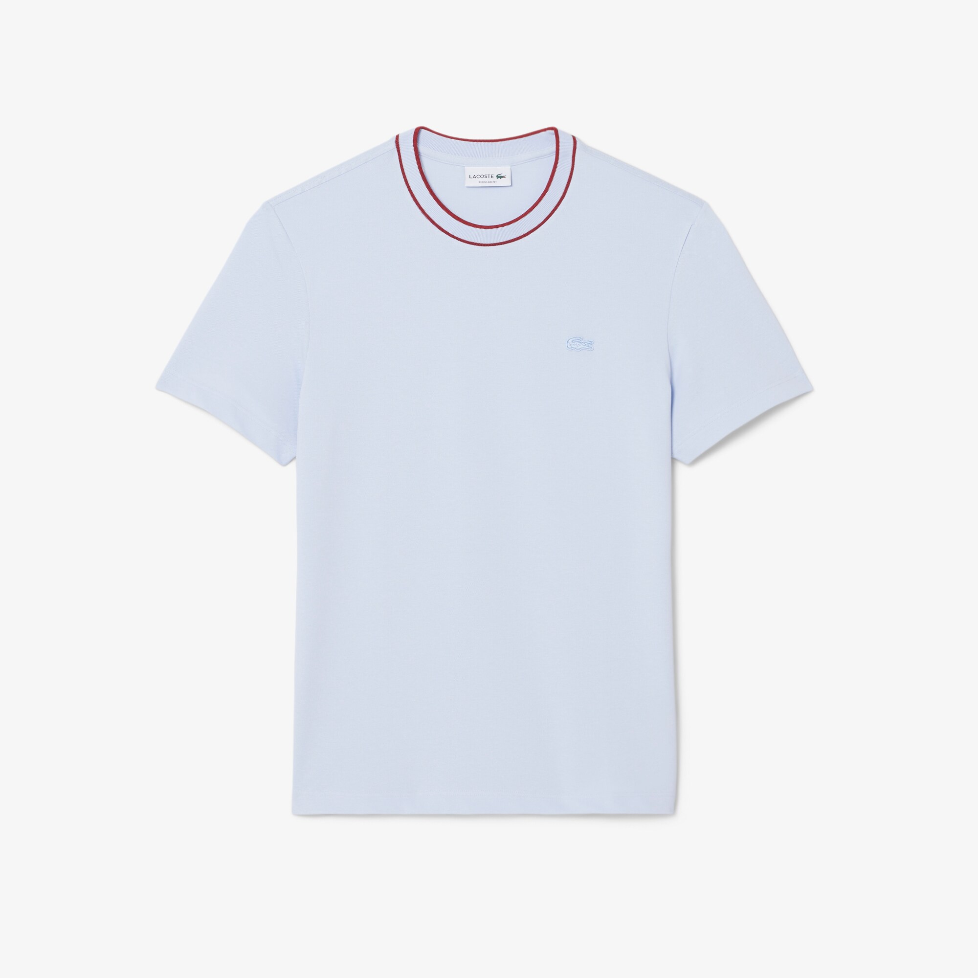 Stretch Piqu&eacute; Stripe Collar T-Shirt image number 3