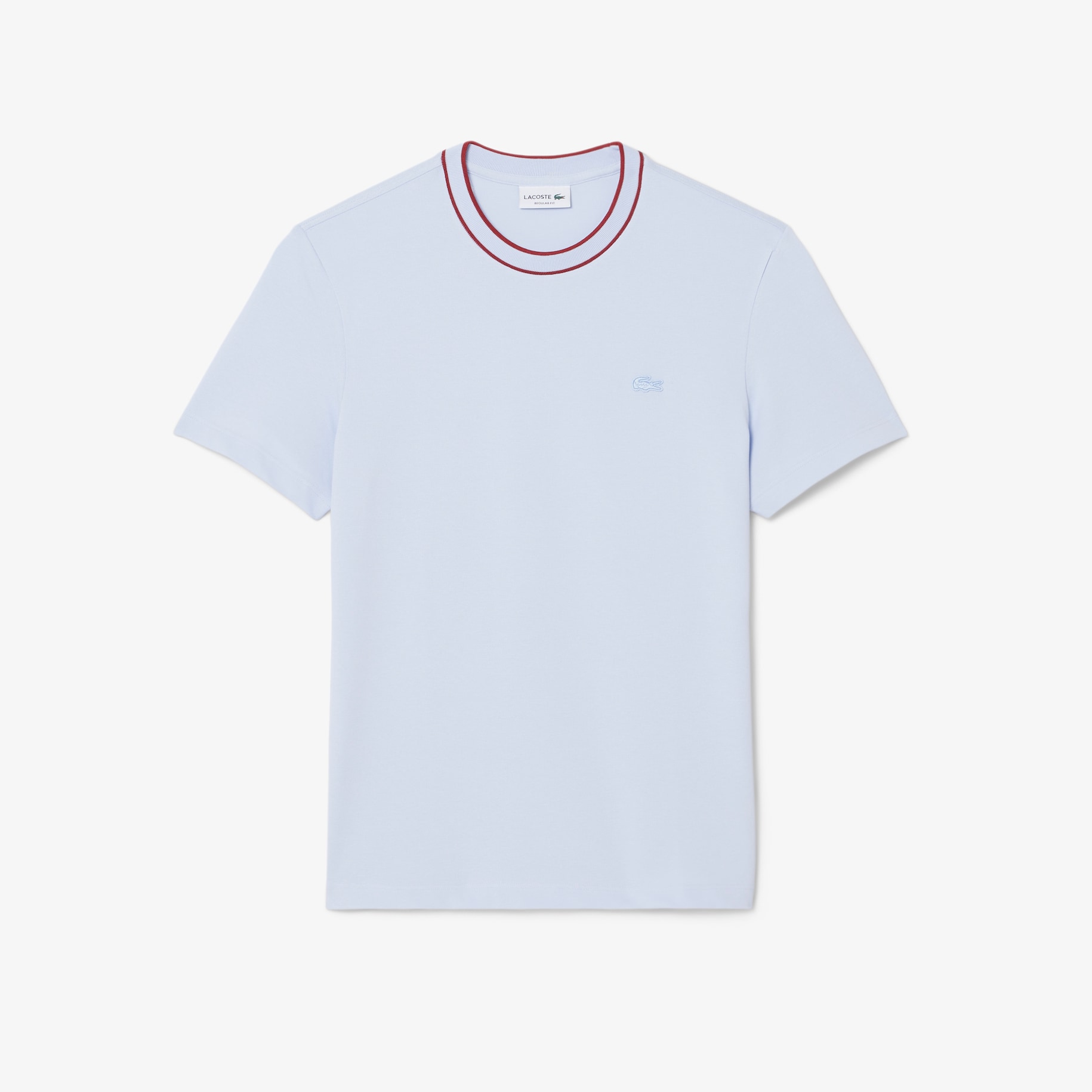 Stretch Piqu&eacute; Stripe Collar T-Shirt image number 3