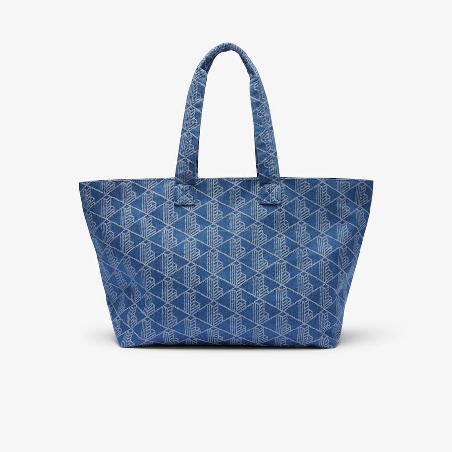 XXL Summer Pack Jacquard Motif Tote image number 1