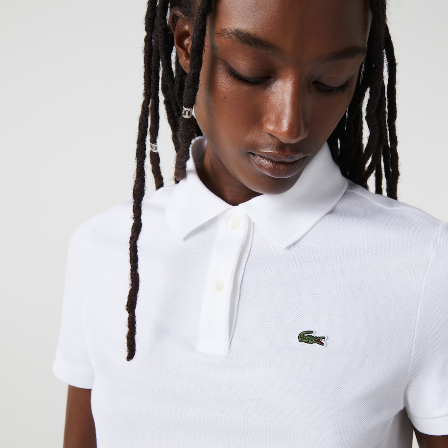 Women's Lacoste Regular Fit Soft Cotton Petit Piqu&eacute; Polo Shirt image number 3