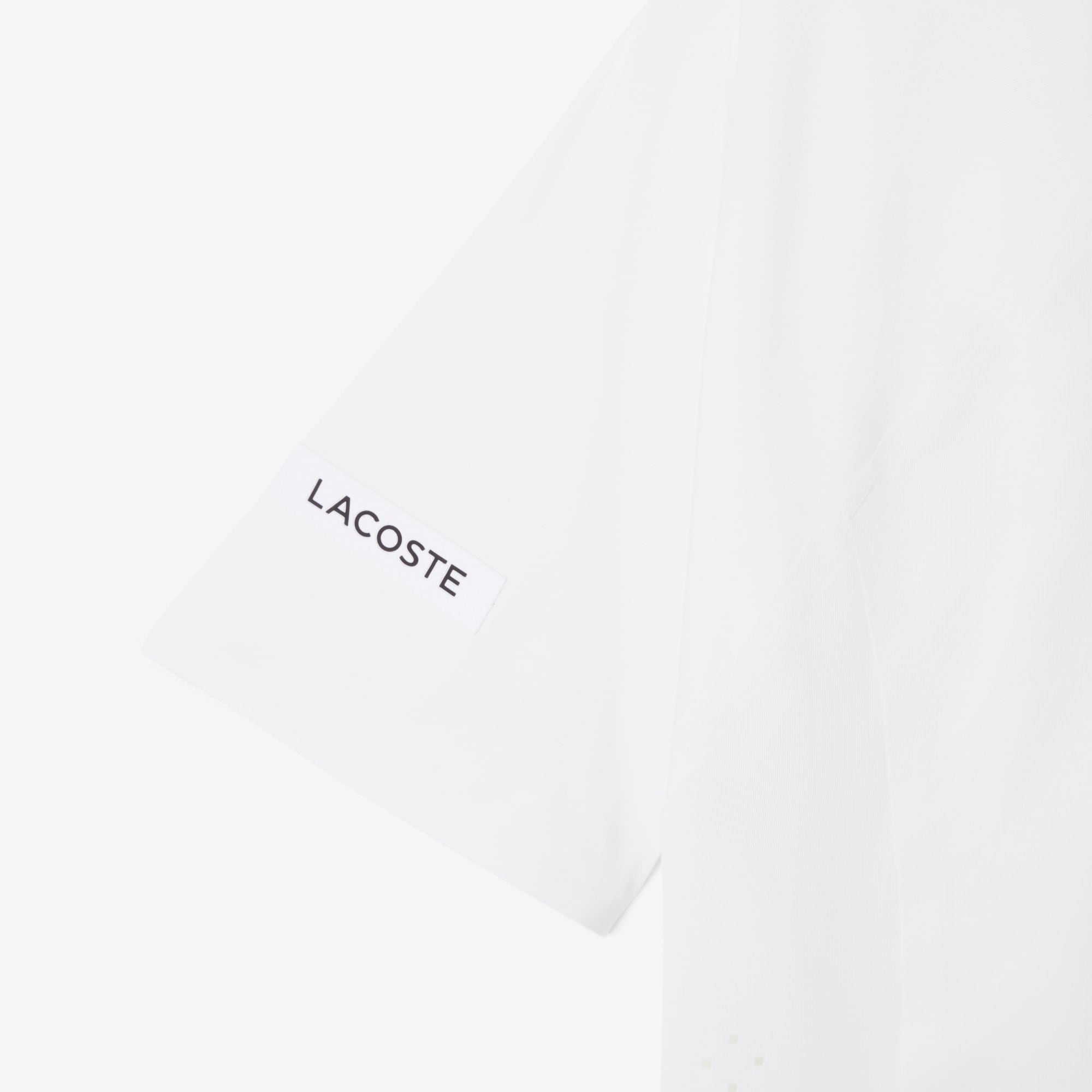 Kaos Polo Lacoste Tenis x Novak Djokovic On Court image number 6