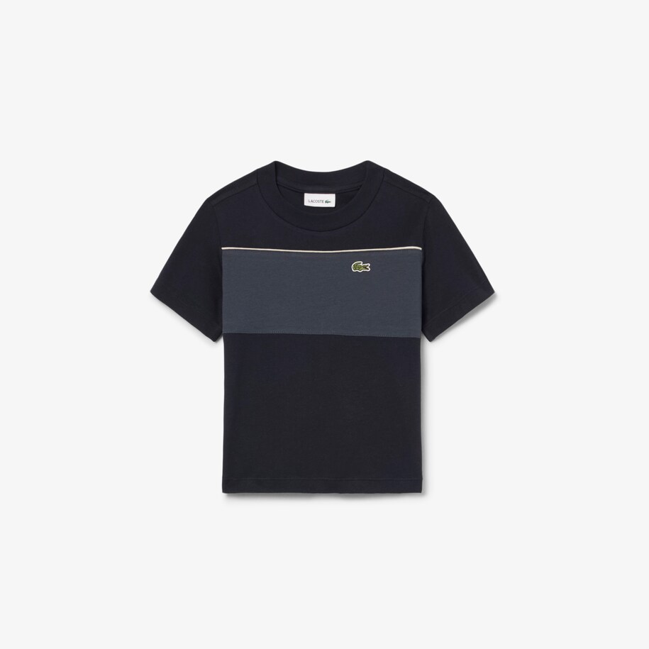 Kaos Colour-Block Katun image number 3