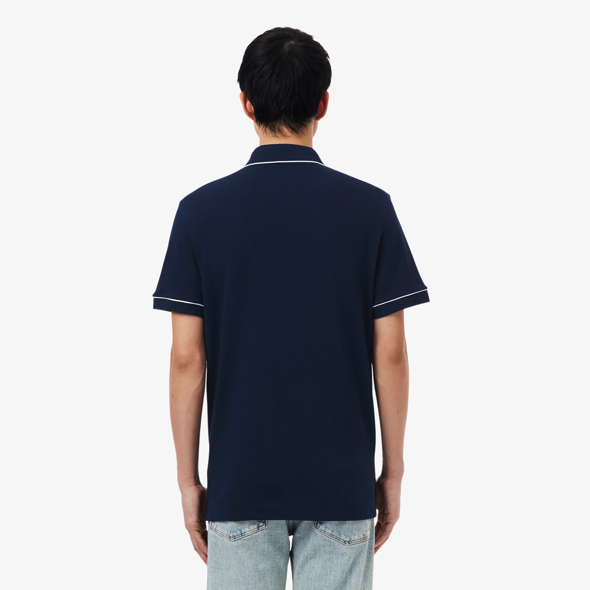 Regular Fit Paris Stretch Piqu&eacute; Polo Shirt image number 2