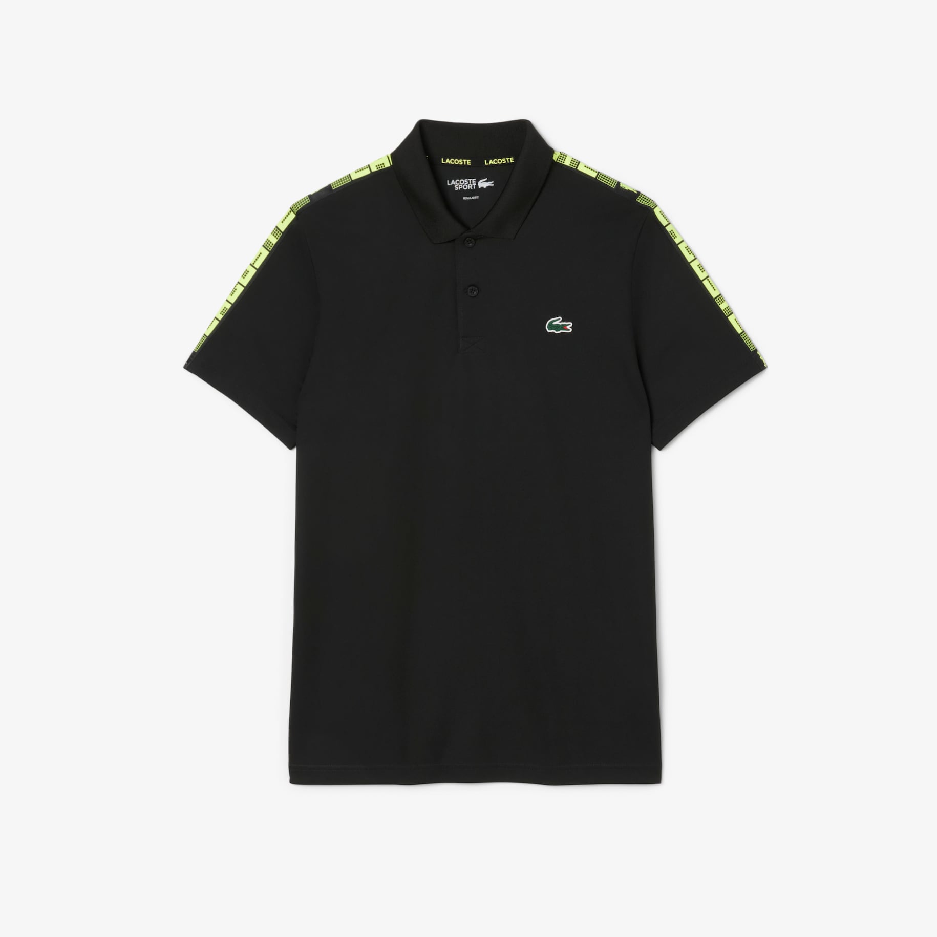 Ultra Dry Branded Stripe Tennis Polo Shirt image number 3