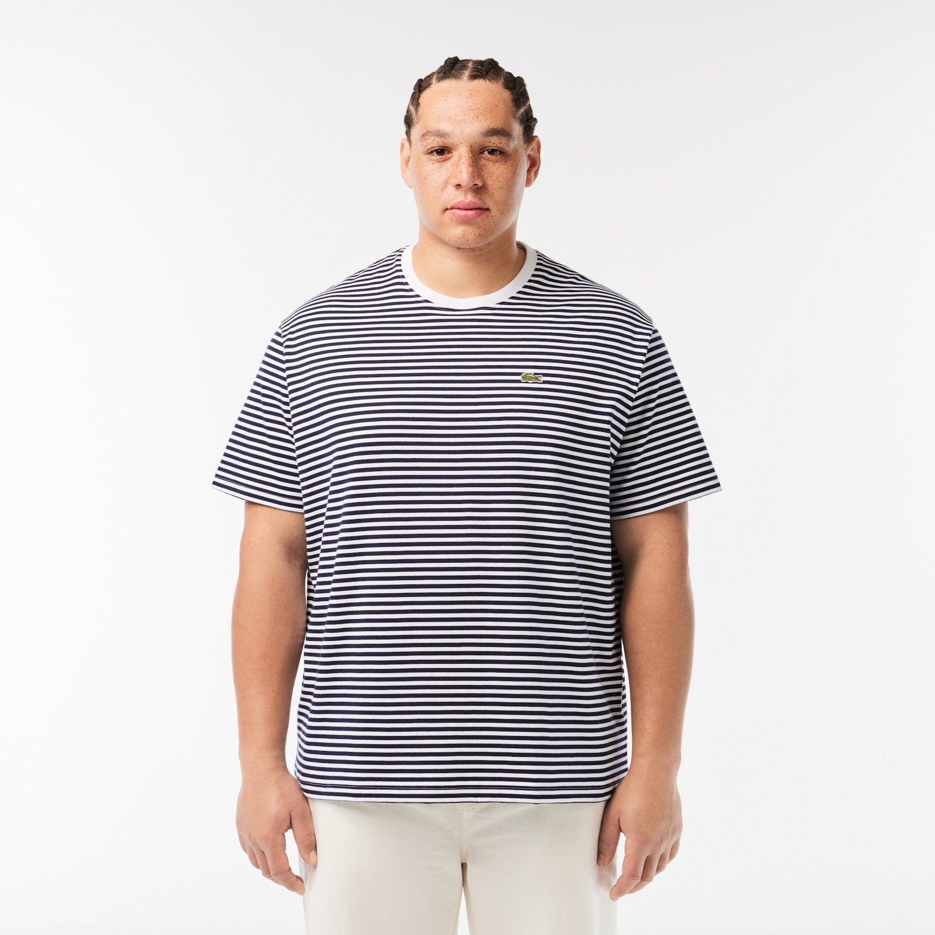 Striped Heavy Cotton T-Shirt image number 5