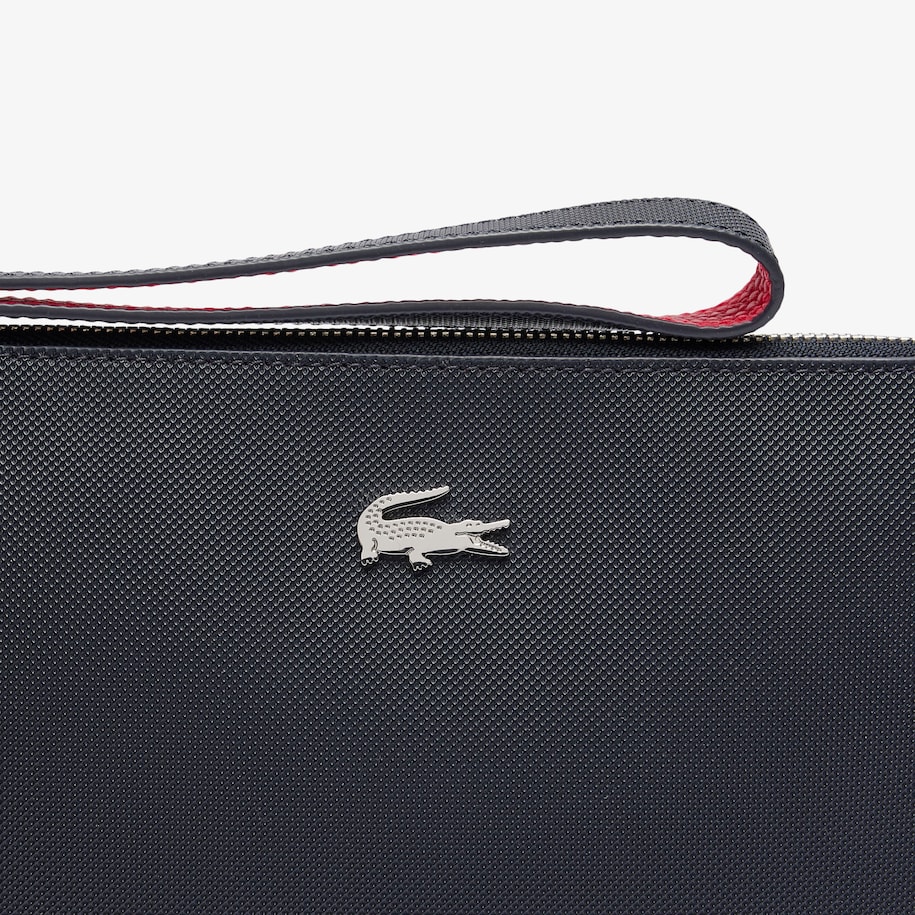 Anna Coated Piqu&eacute; Canvas Pouch image number 4