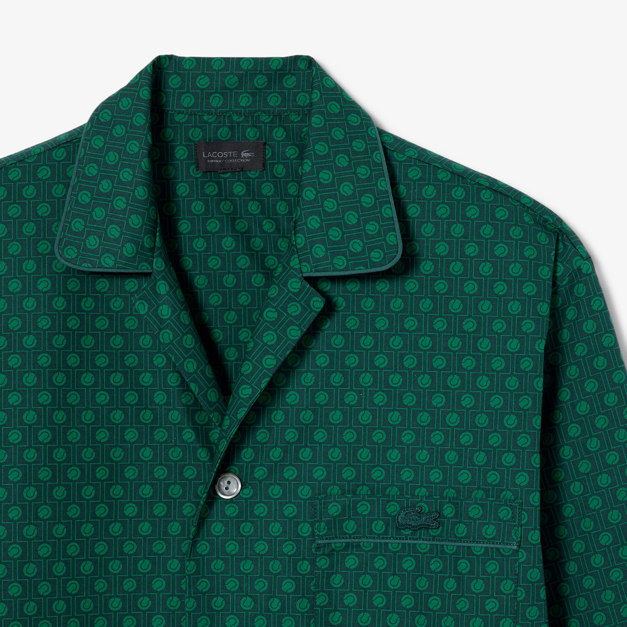 Kemeja Piyama Runway Print image number 5