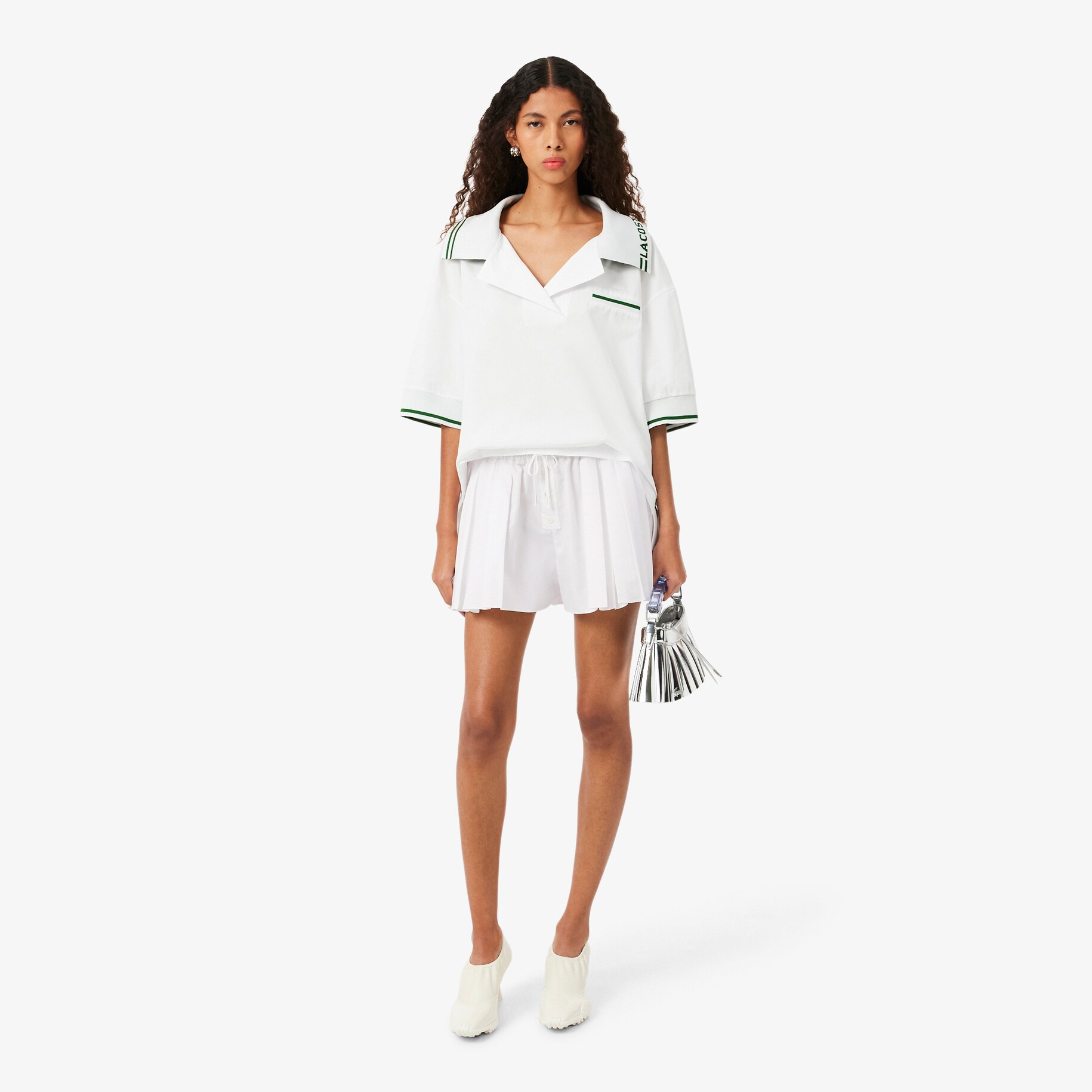 Celana Pendek Poplin Short Pleated Runway image number 0