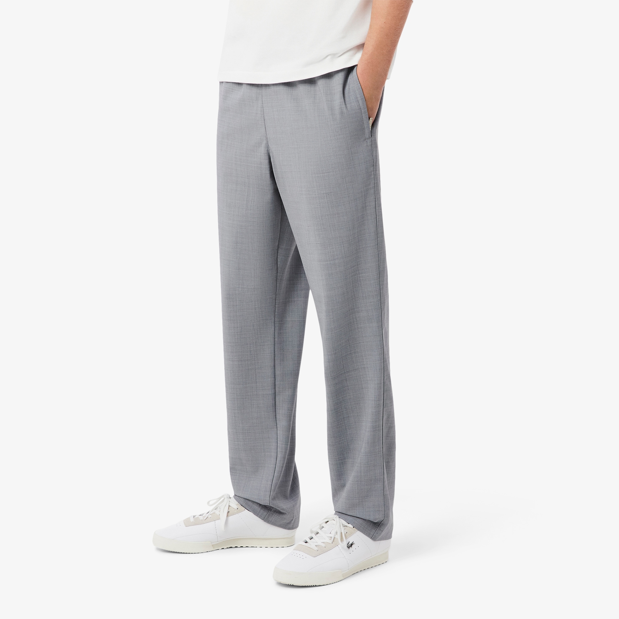 Celana Chino  Regular Fit Wool Flannel image number 1