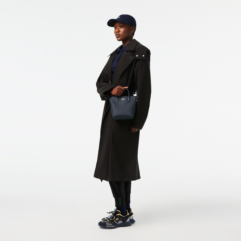 Tas Wanita Lacoste Tote Mini Zip Kanvas Lapis Petit Piqu&eacute; Konsep L.12.12 image number 1