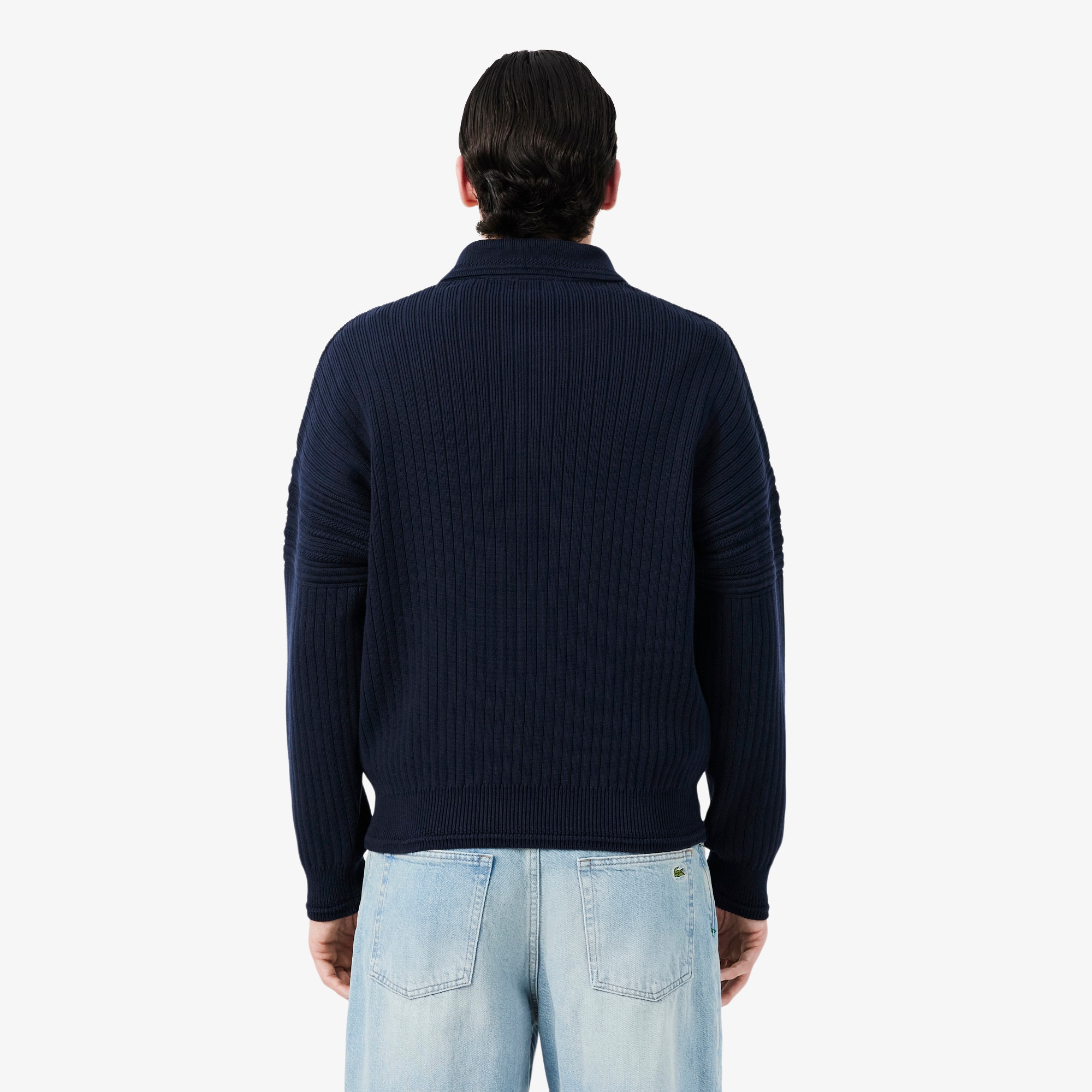 Sweater French Made Katun Kerah Polo image number 2