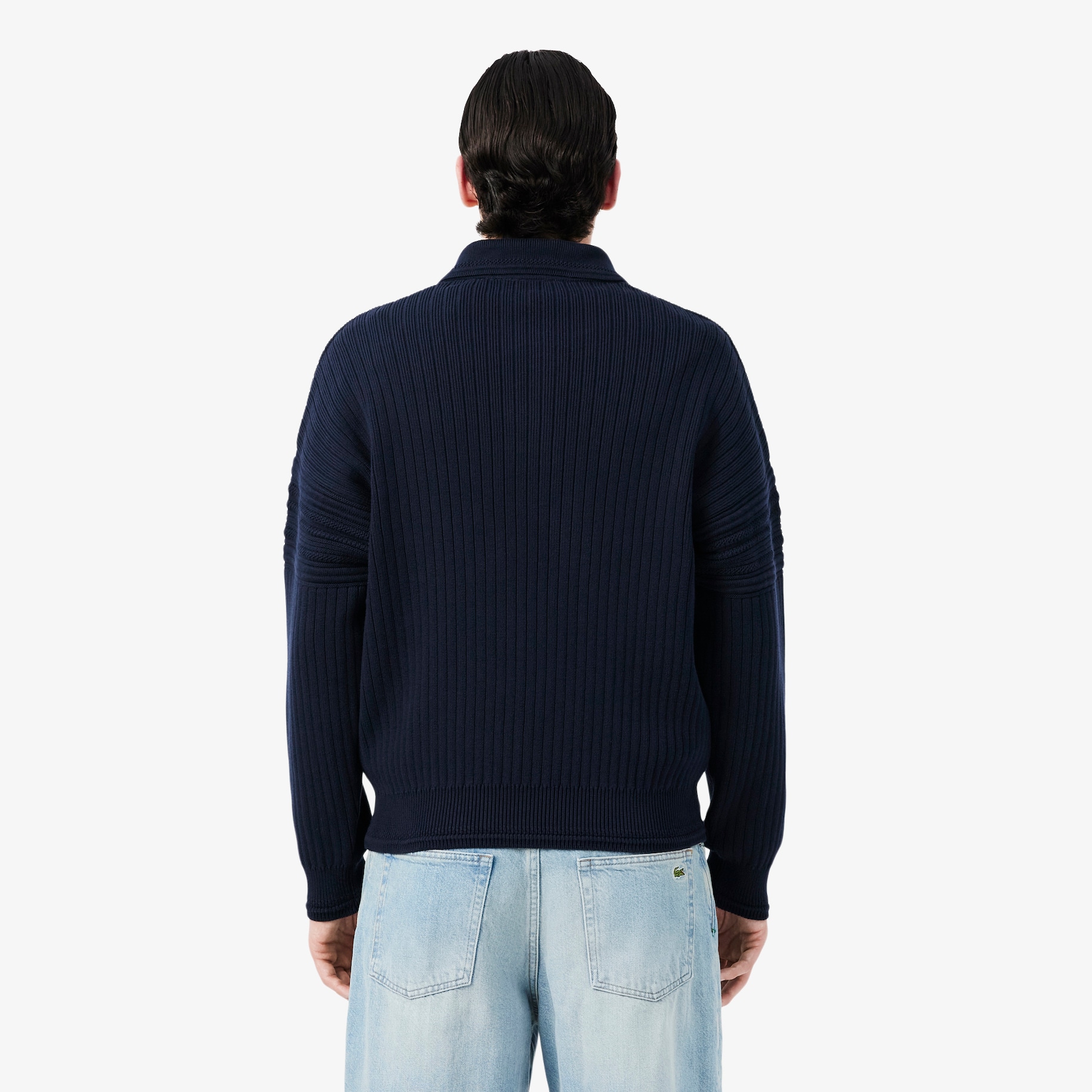 Sweater French Made Katun Kerah Polo image number 2