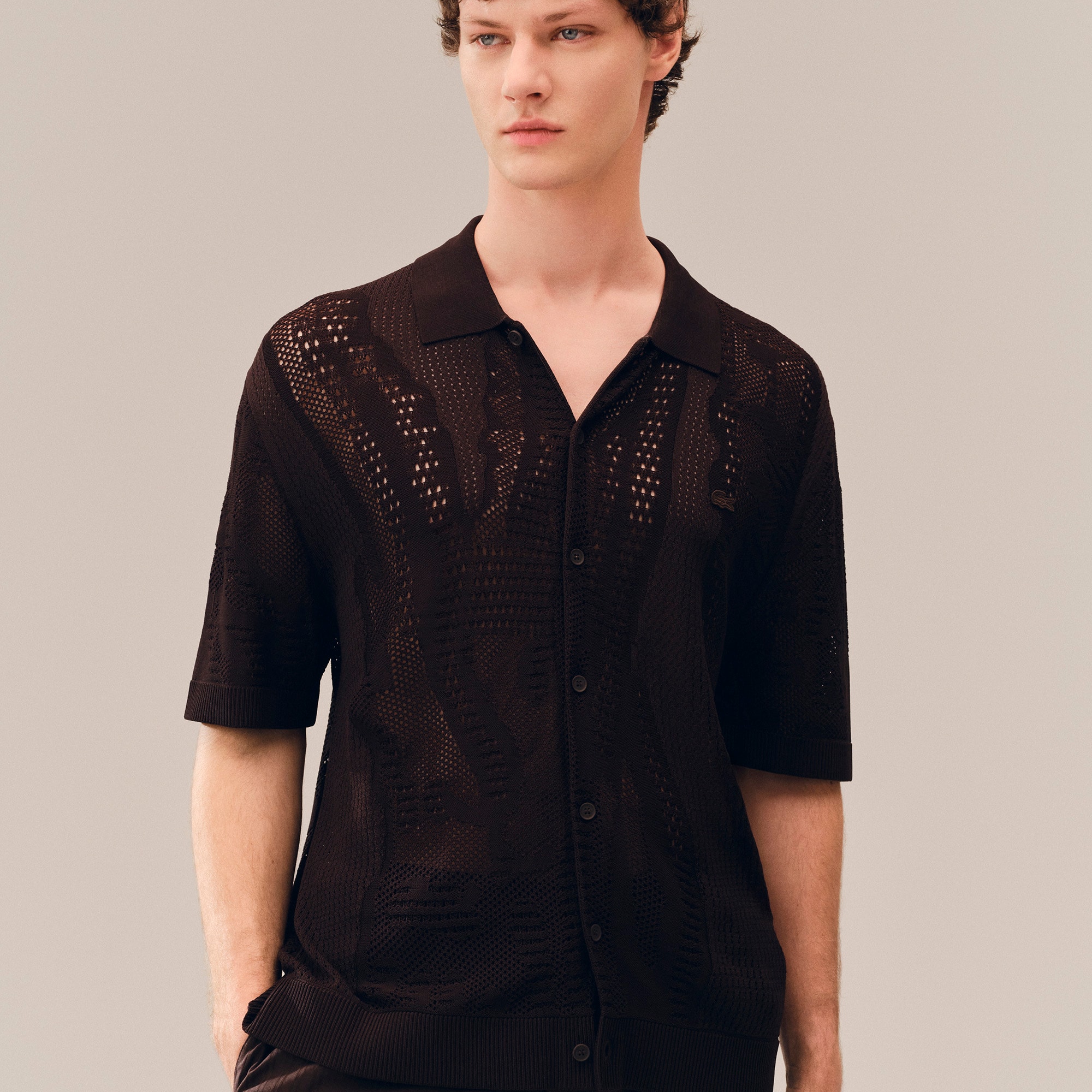 Kemeja Lacy Knit Crocodile image number 6