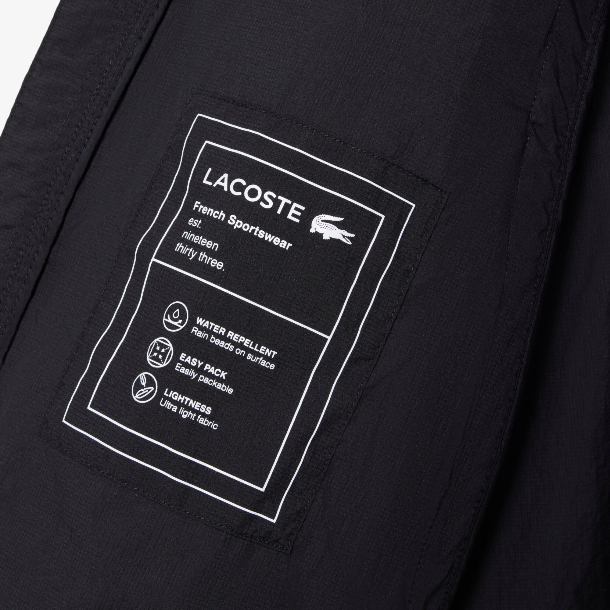 Jaket Pria Lightweight Packable Water-Repellent image number 7