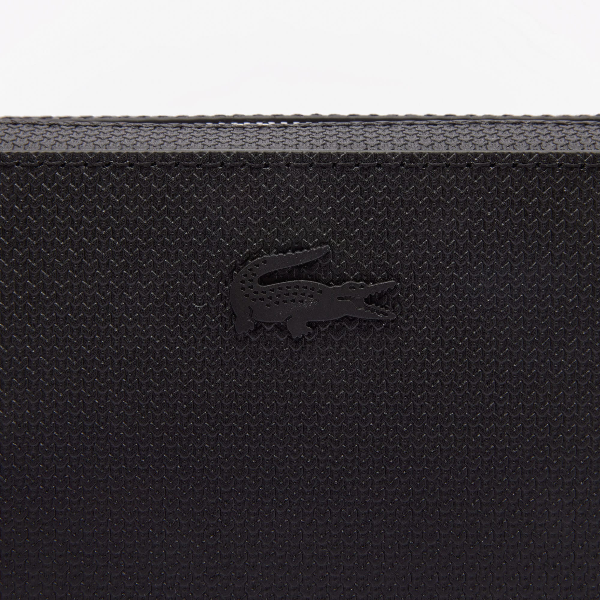 Chantaco Piqu&eacute; Leather Zipped Pouch image number 6