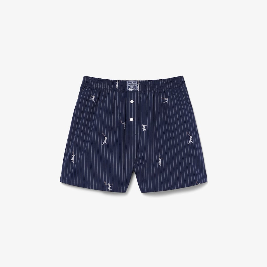 Celana Pendek Boxer Poplin Jacquard Katun image number 3