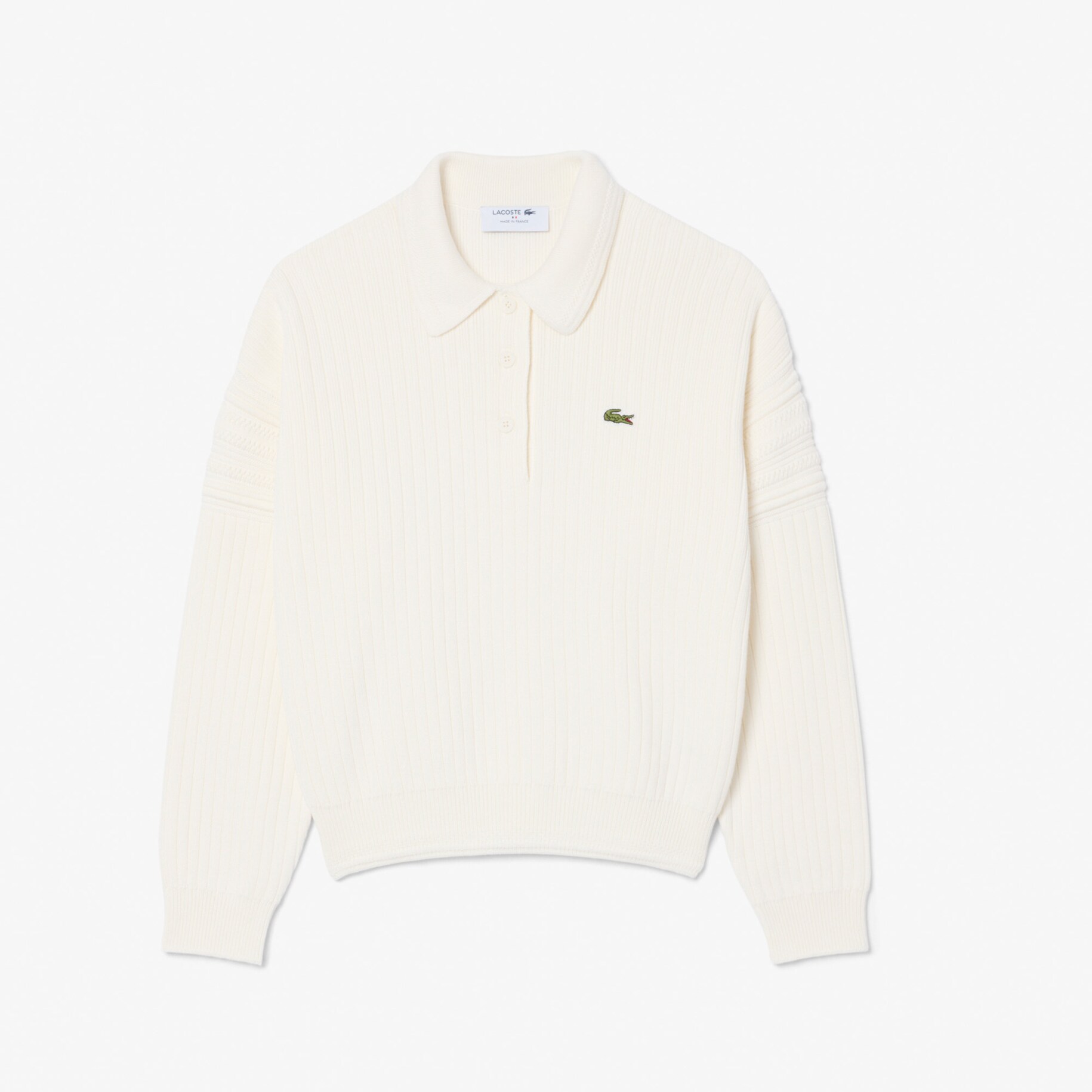 Sweater Pria French Made Kerah Polo image number 3