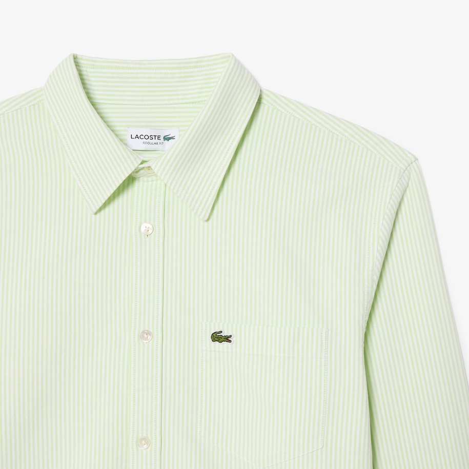 Regular Fit Striped Oxford Shirt image number 4