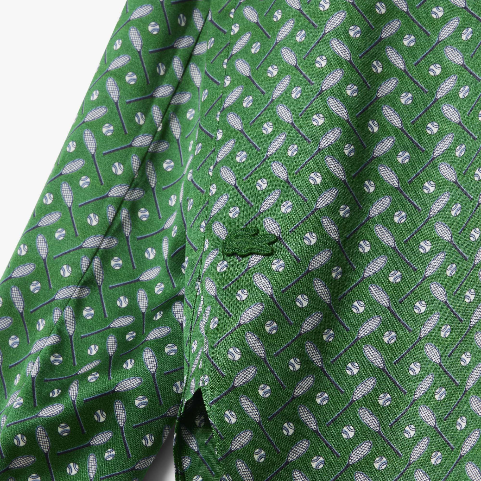 Kemeja Bermotif Oversized Runway image number 7
