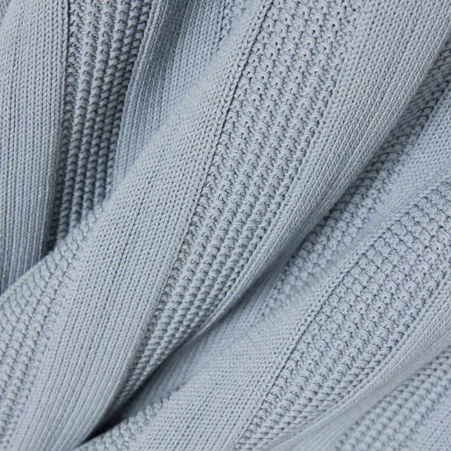 Fluid Ribbed Short Sleeved Sweater image number 5
