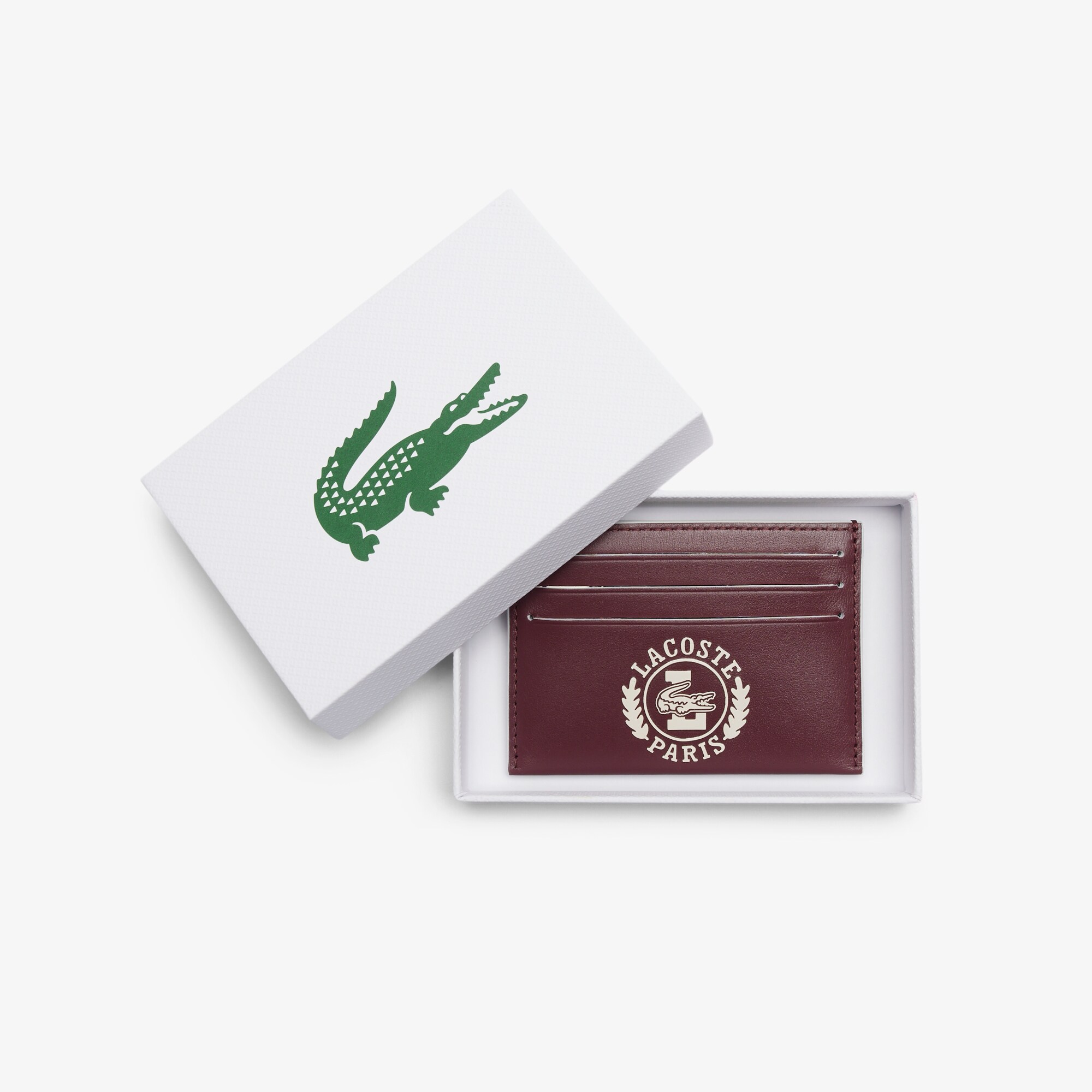 Vintage Logo Fg Leather Card Holder image number 3