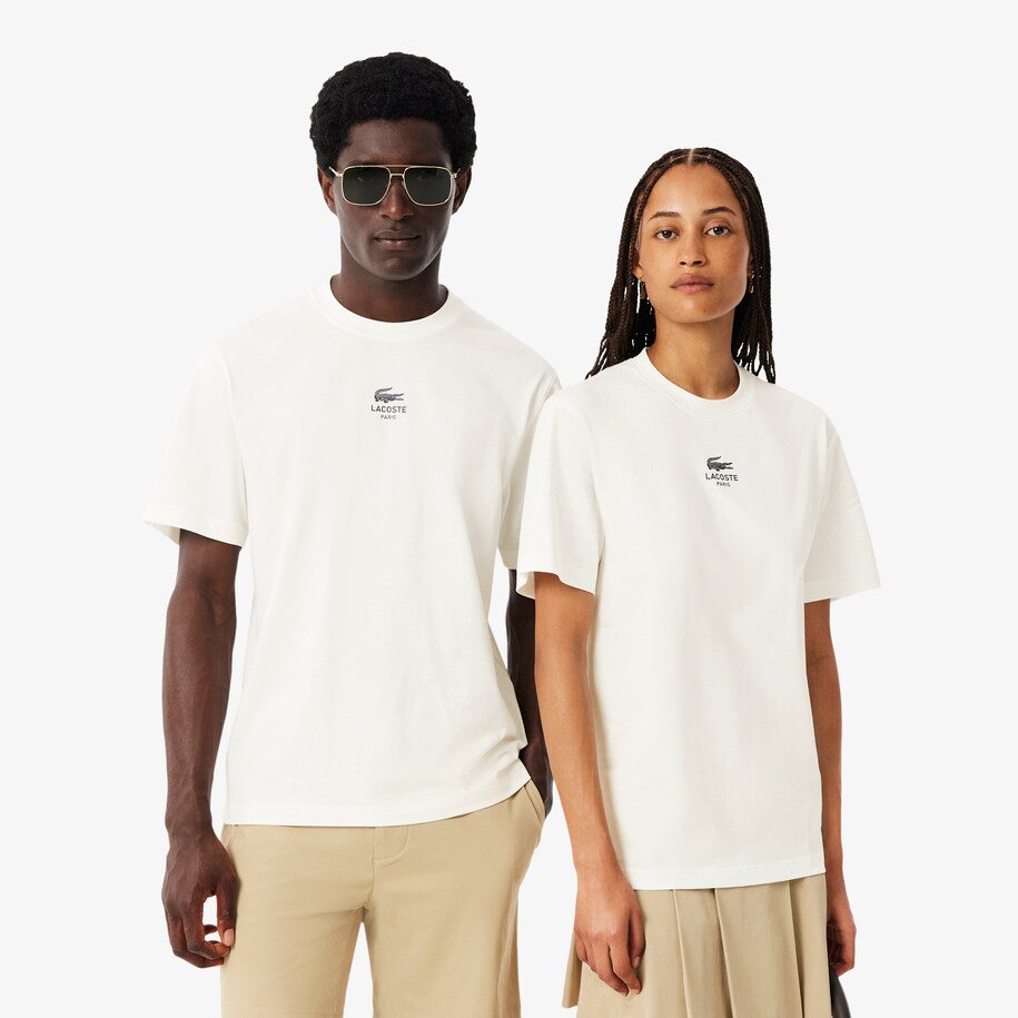 Signature Print Cotton T-shirt image number 0