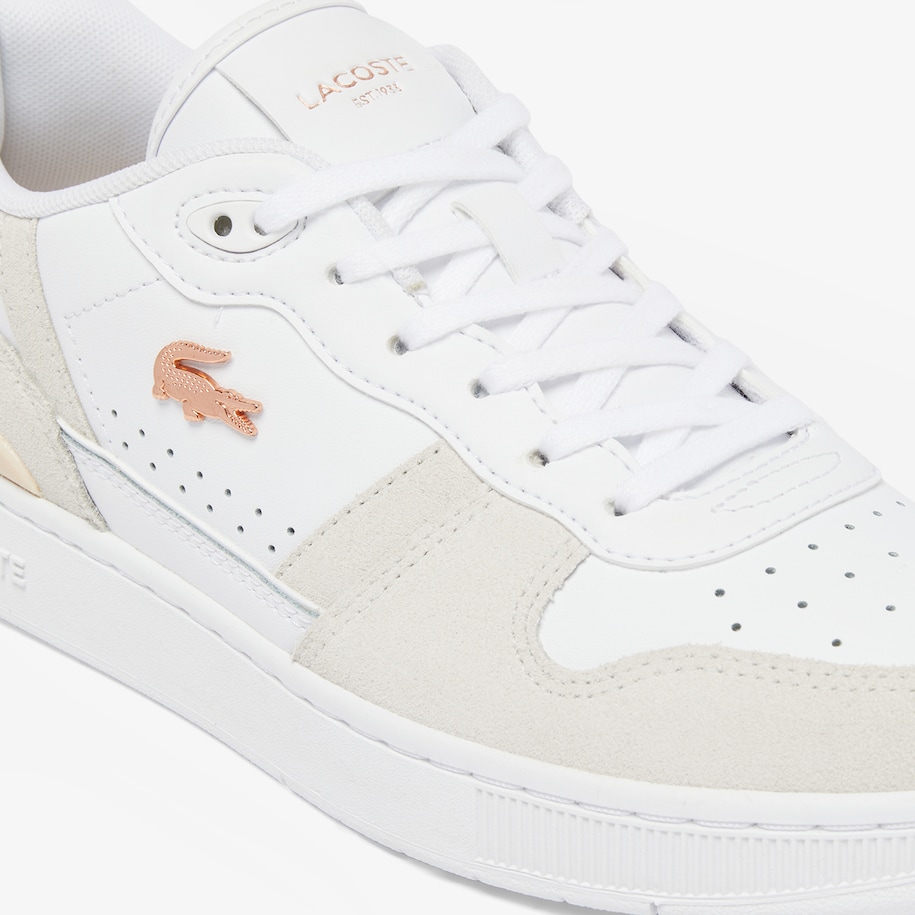 Sepatu Sneakers Kulit Set T-Clip Wanita image number 5