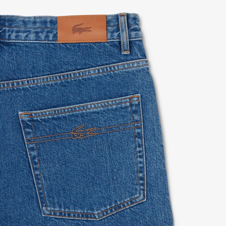 Celana Pendek Denim Katun image number 5
