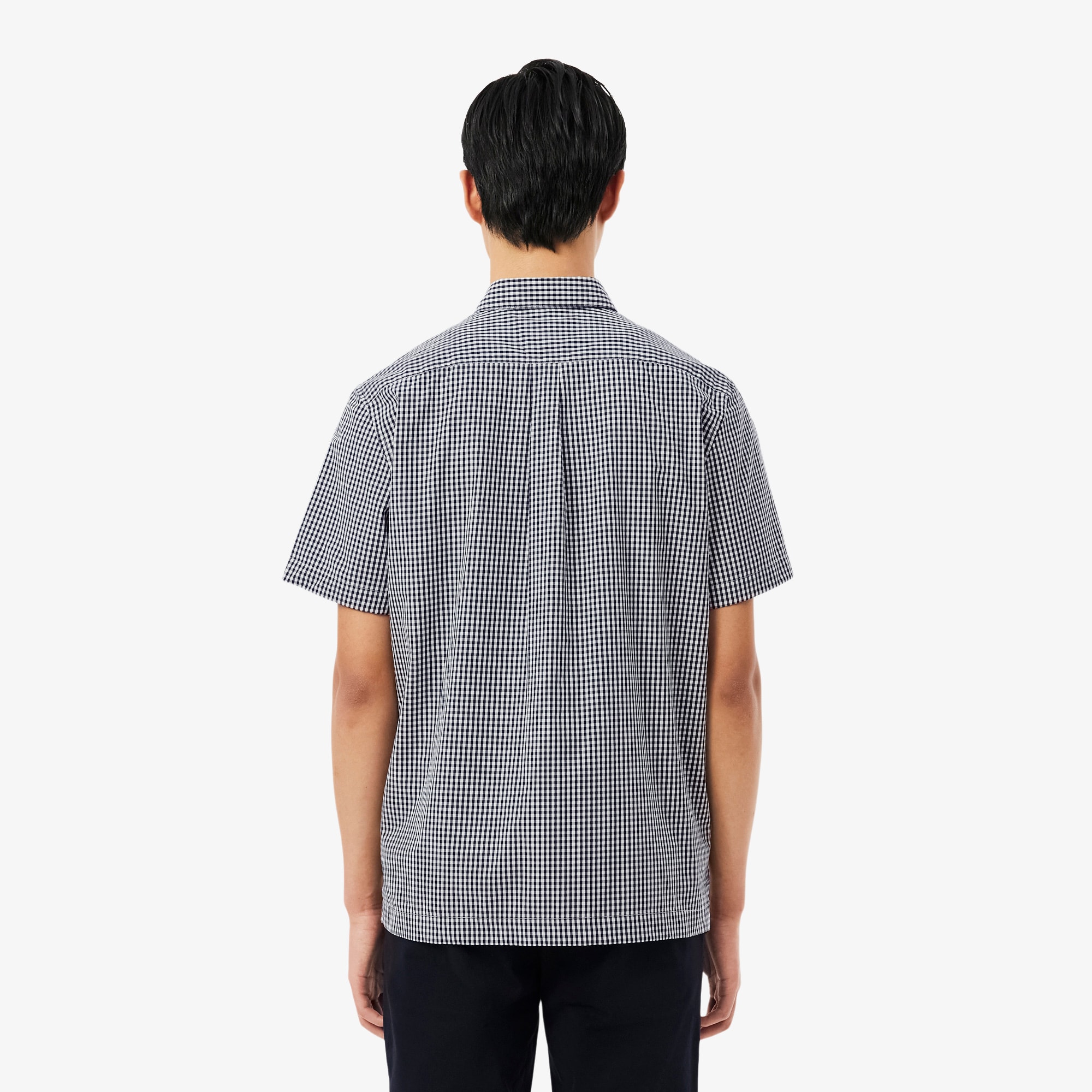 Kemeja Pria Regular Fit Plaid Lengan Pendek image number 2