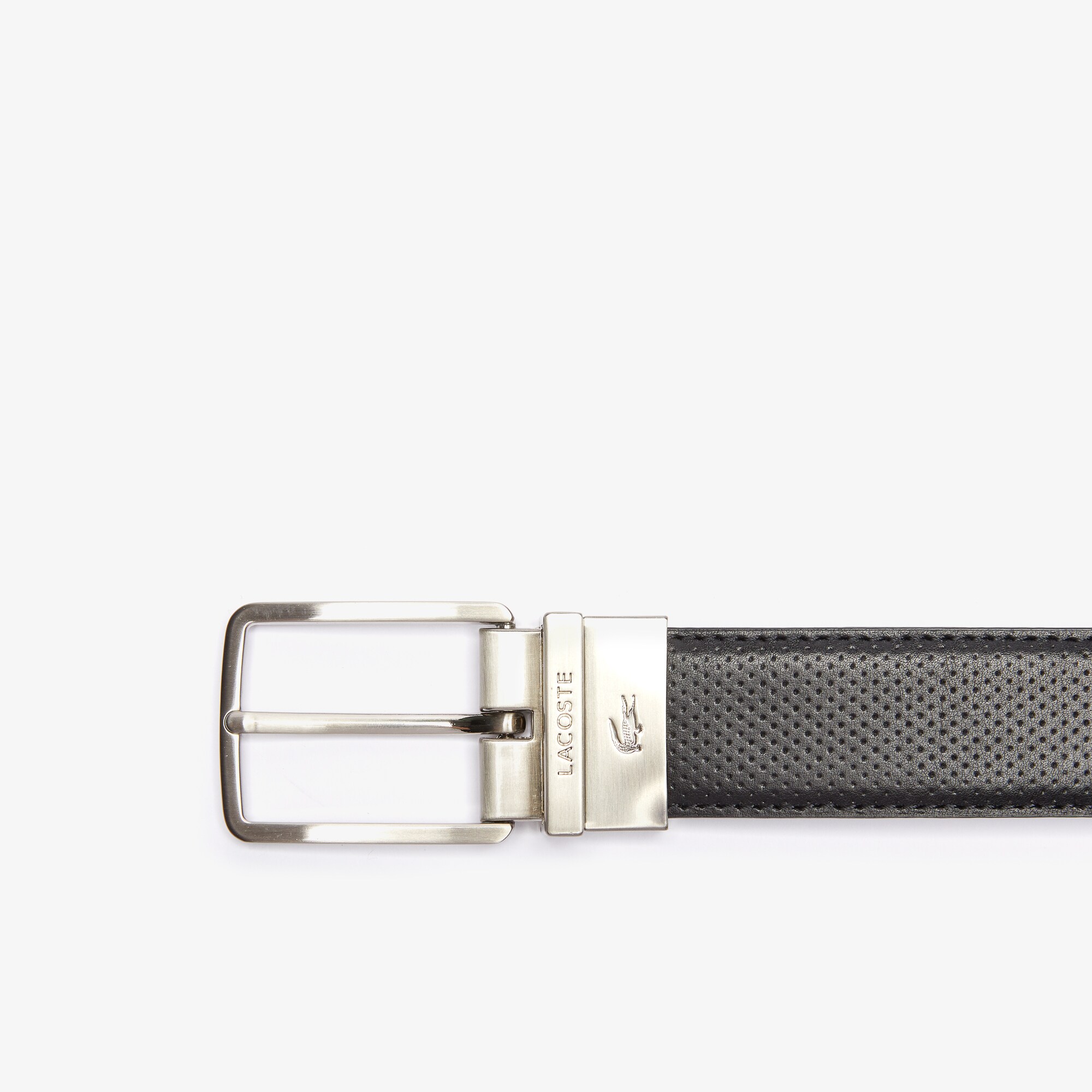 Men's Lacoste Engraved Buckle 