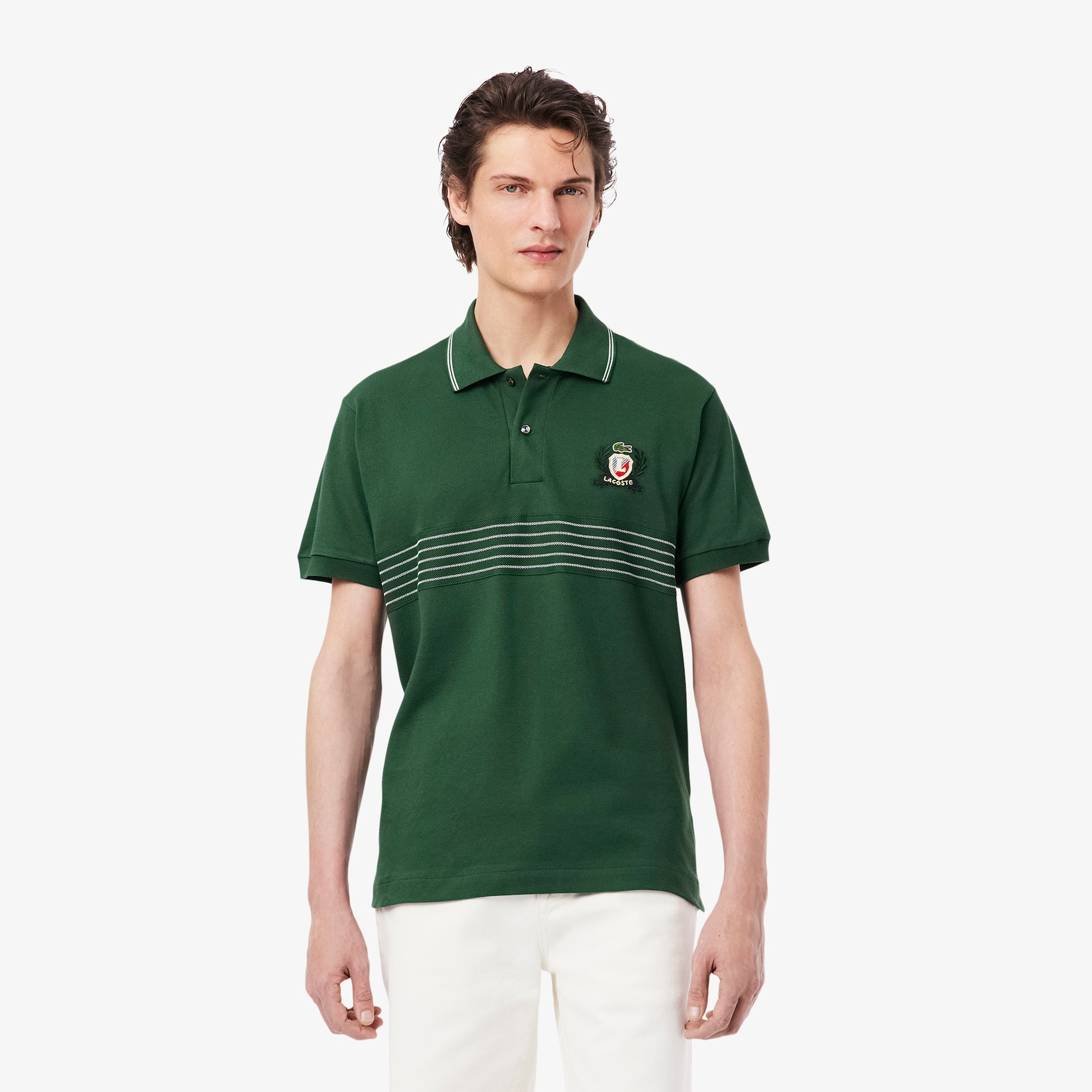 Kaos Polo L.12.12 Classic Fit Bordir Shield image number 0