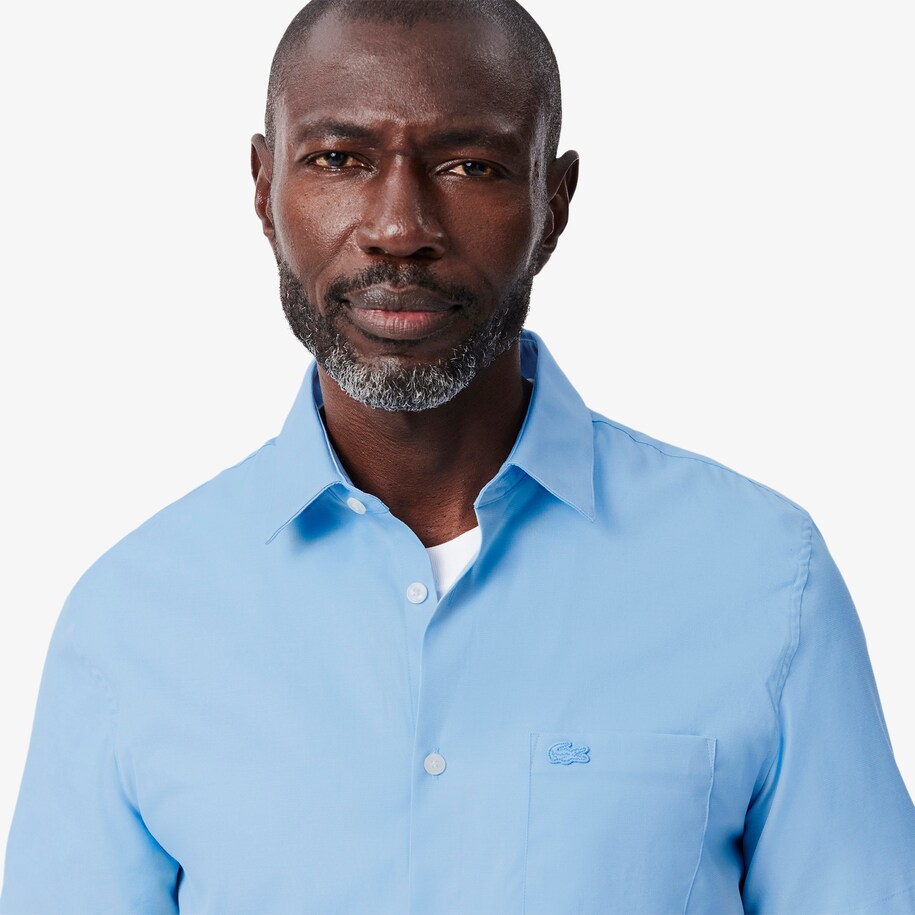 Regular Fit Short Sleeved Cotton Shirt image number 1