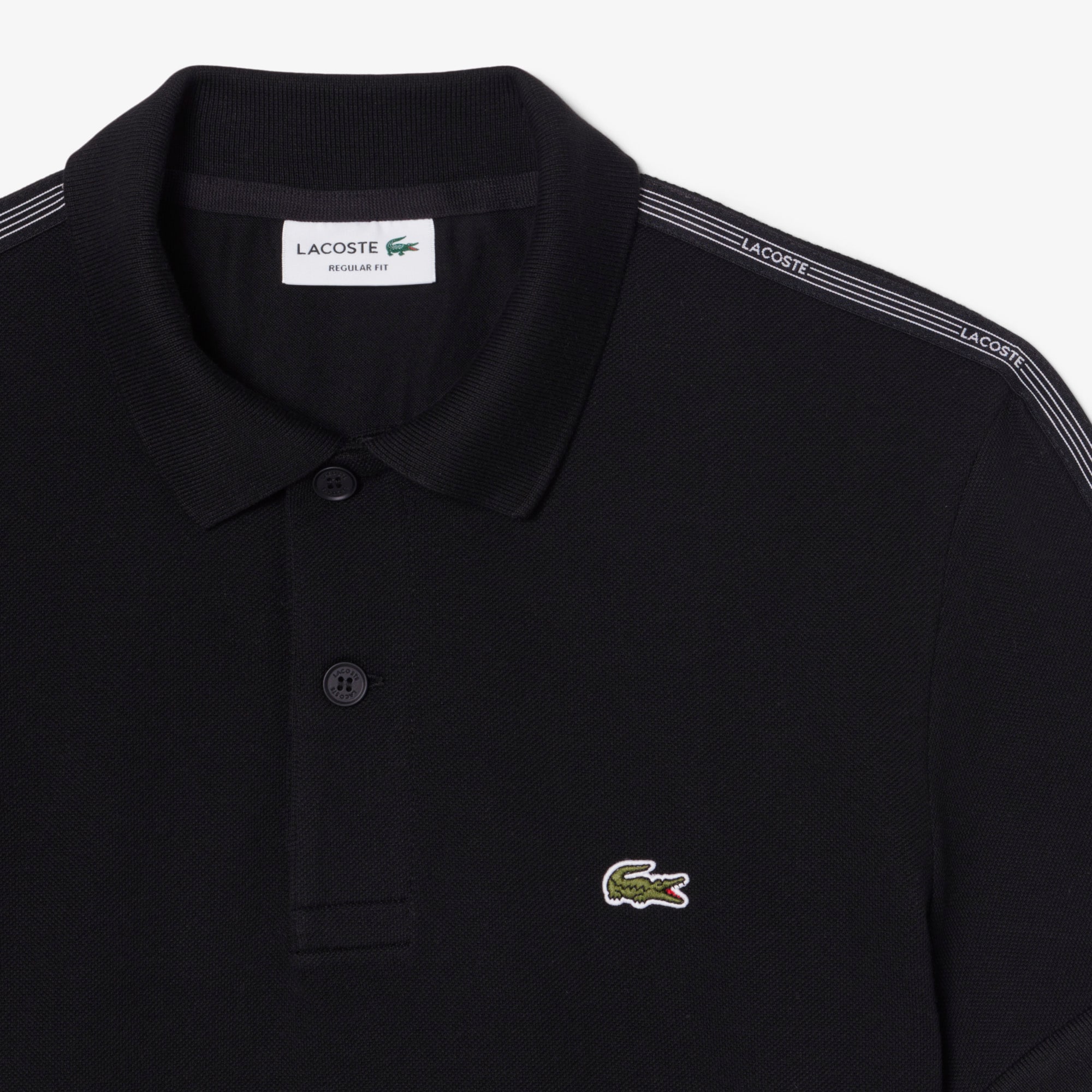 Kaos Polo Pria Logo Stripe Regular Fit image number 4