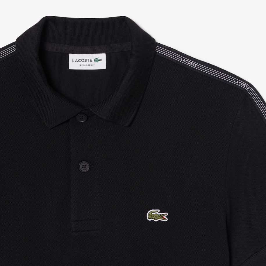 Kaos Polo Pria Logo Stripe Regular Fit image number 4