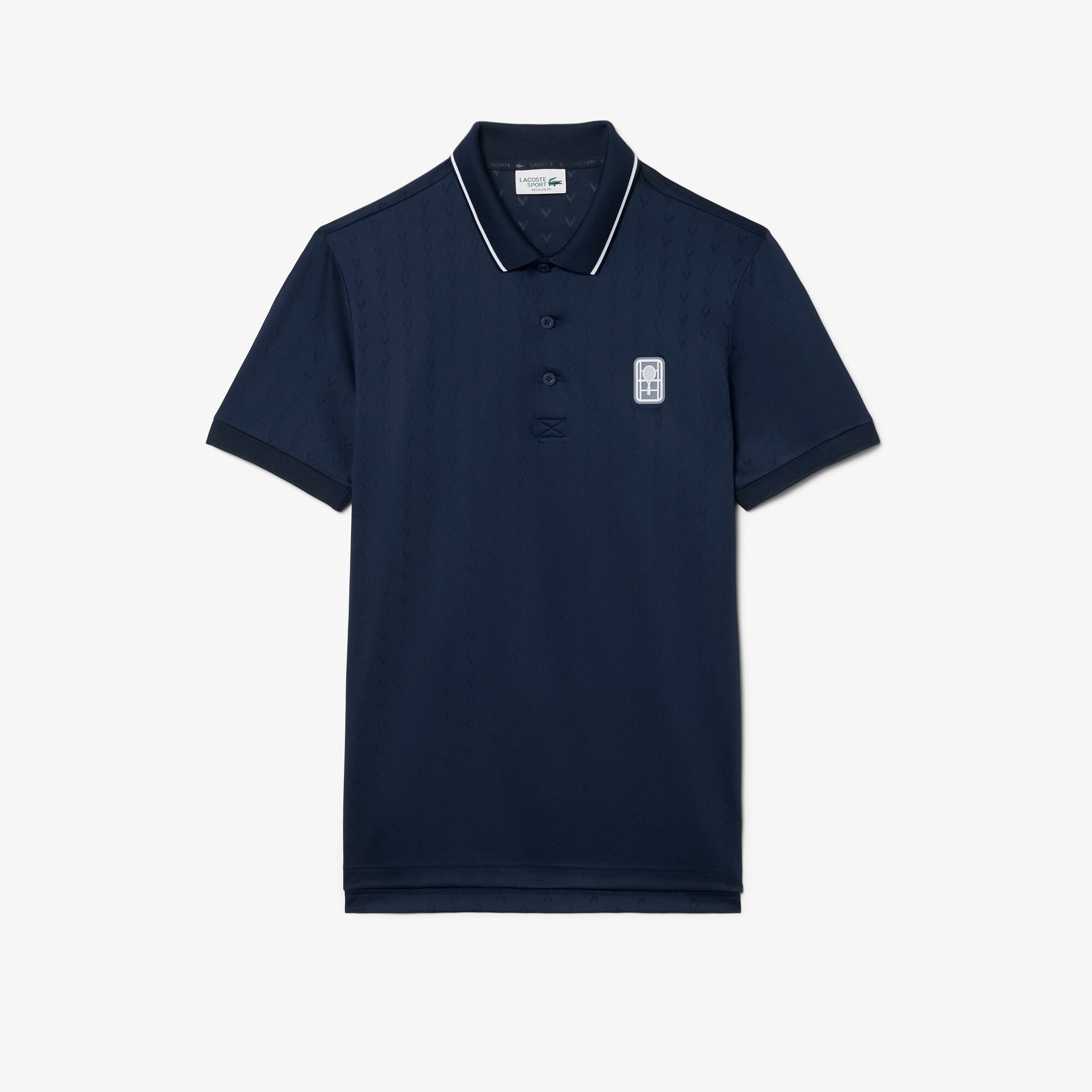 Kaos Polo Tenis Pria Heritage Ultra Dry Stretch image number 3