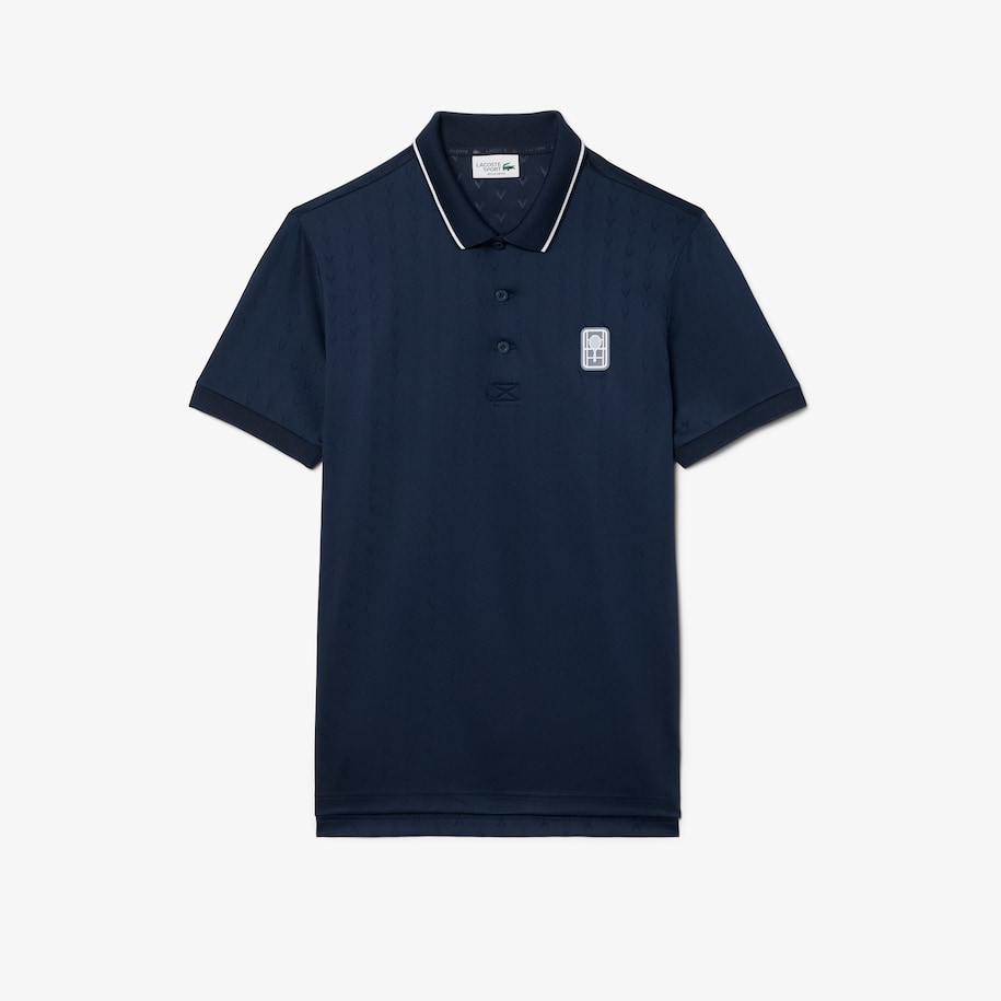 Kaos Polo Tenis Pria Heritage Ultra Dry Stretch image number 3