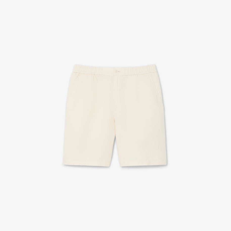 Celana Pendek Regular Fit Blend Twill Linen image number 3