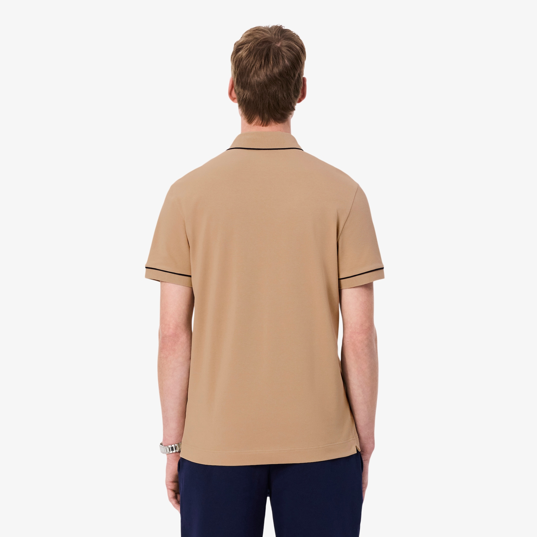 Regular Fit Paris Stretch Piqu&eacute; Polo Shirt image number 2