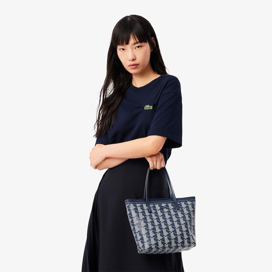 Tas Tote Zely Kecil Grained Dengan Pouch image number 5