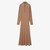 Gaun Maxi Sutra Kerah Polo Runway image number 3