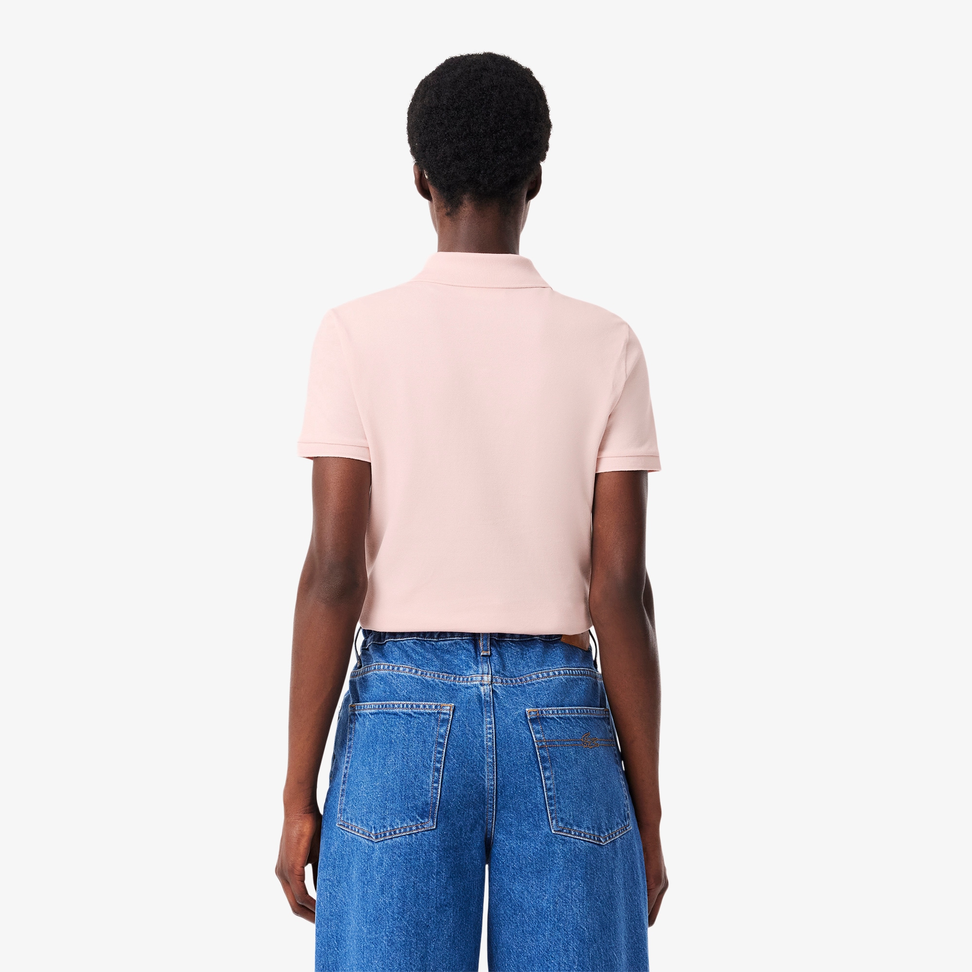 L.12.D Slim Fit Stretch Mini Piqu&eacute; Polo Shirt image number 2