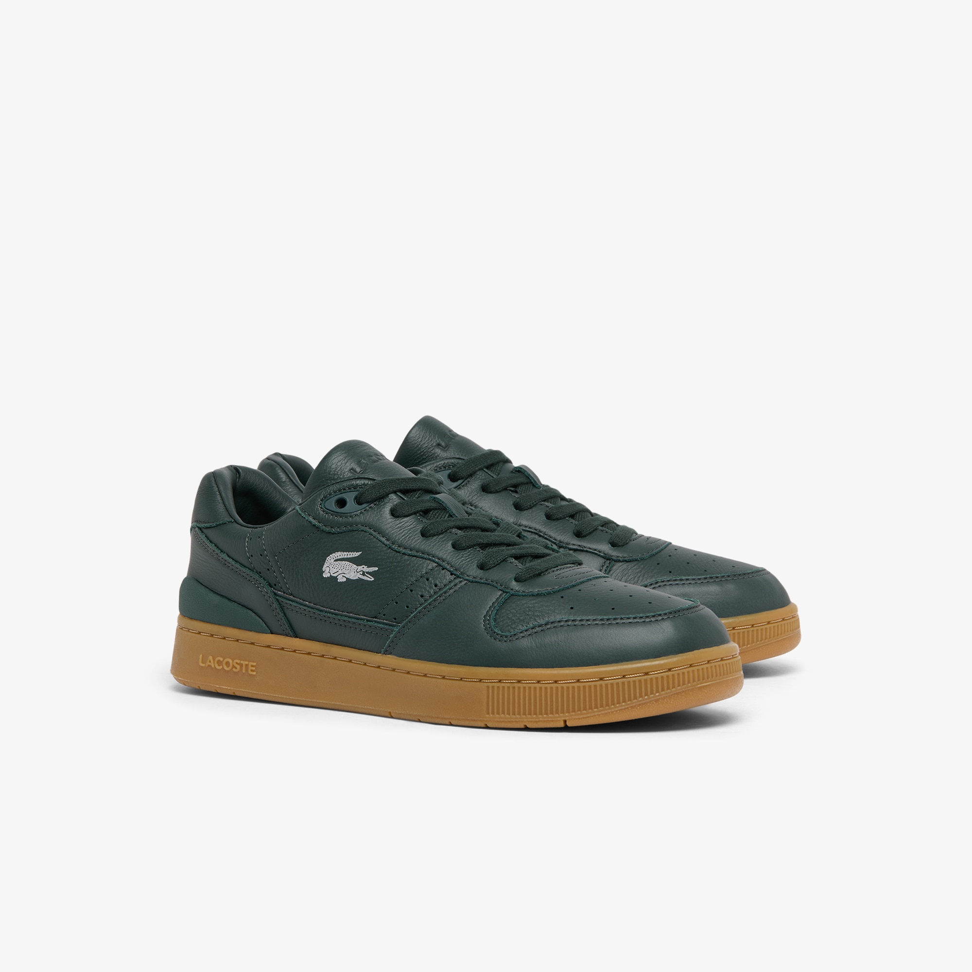 Sepatu Sneakers T-Clip Set Kulit Pria image number 1