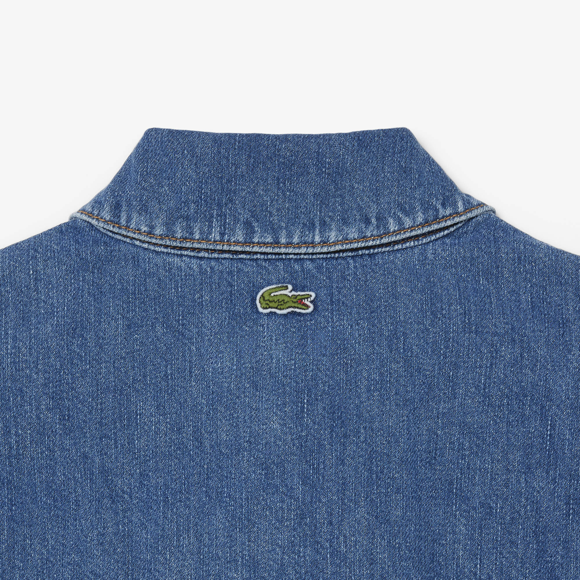 Kaos Polo Denim Oversized Lightweight image number 6