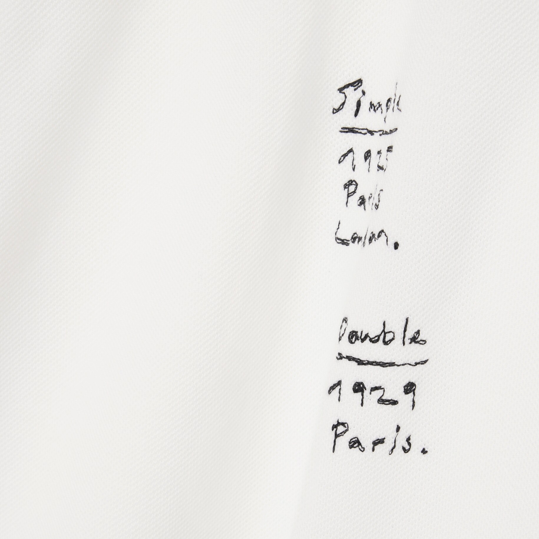Kaos Polo Graphic Piqu&eacute; Loose Fit Runway image number 7