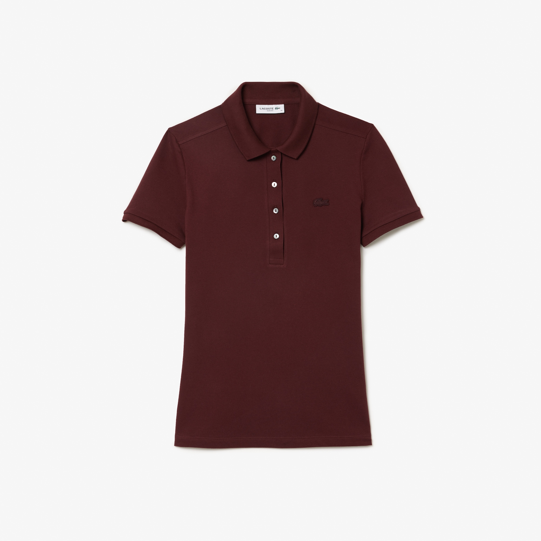 L.12.D Slim Fit Stretch Mini Piqu&eacute; Polo Shirt image number 3